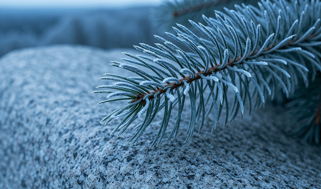 Textur av nordisk natur